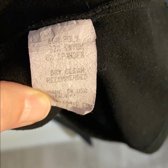 Peace by Lotta Stensson Black wrap dress - Picture 5 of 7